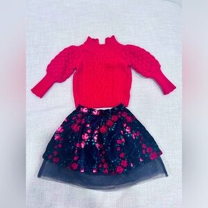 Janie and Jack baby girl set 12-18 months outfit lot bundle winter Valentine’s